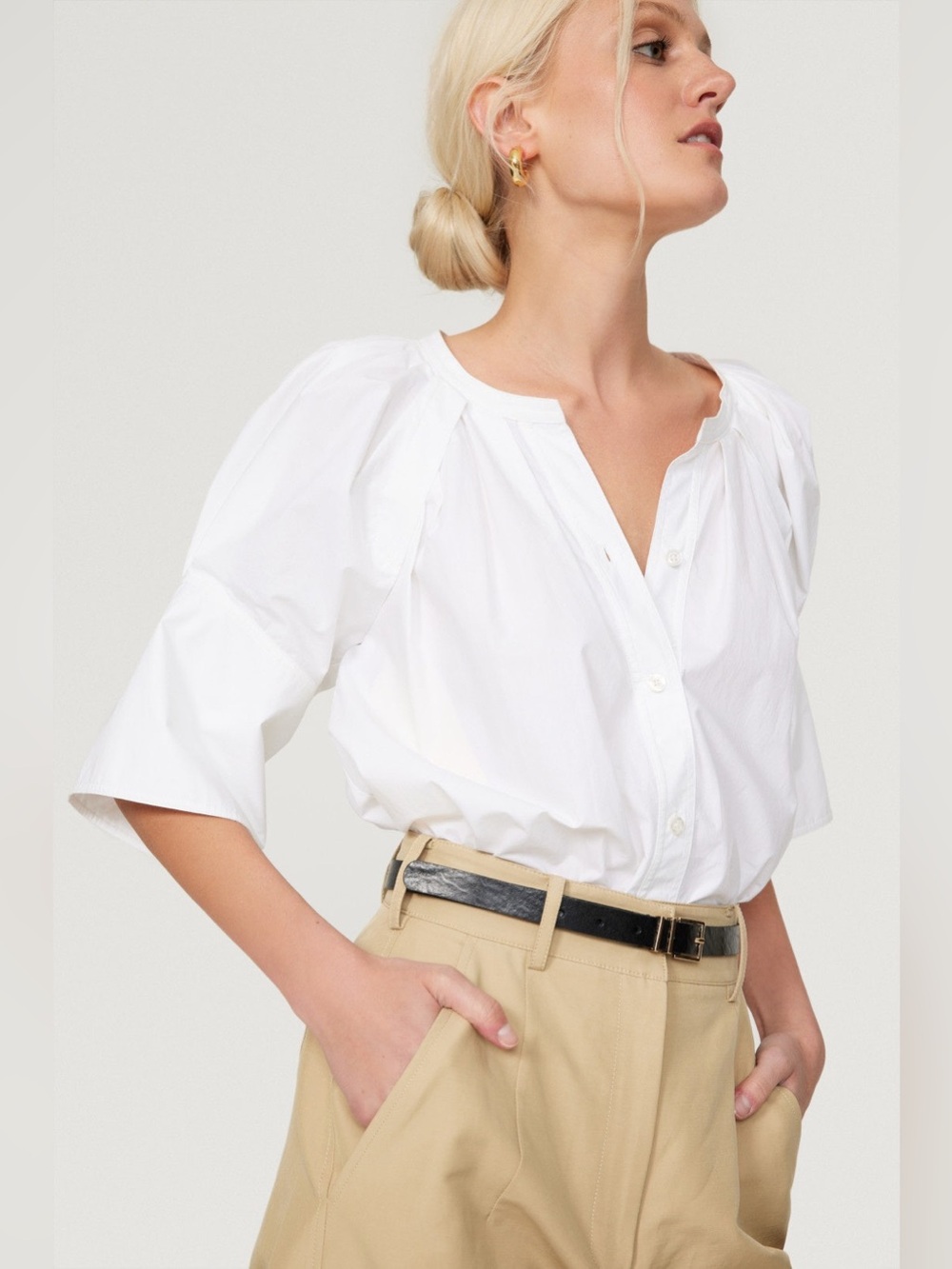 ALC Chloe White Blouse | Size 4